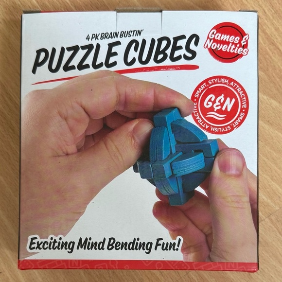 Brain Bustin' Puzzle Cubes - Multicolor Set - Picture 3 of 3